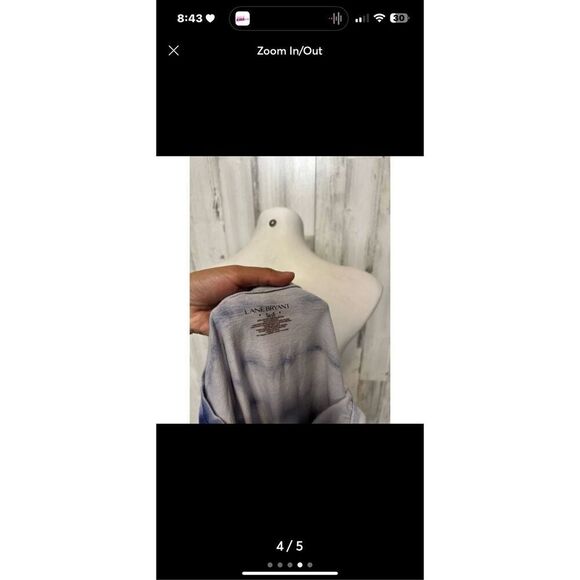 Lane Bryant stripped blouse - Picture 4 of 4